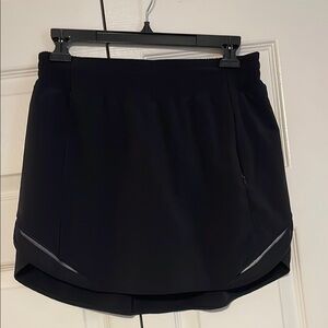 Black Lululemon Athletic skort